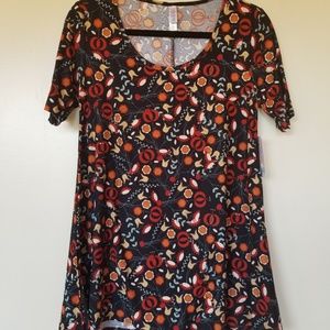 LuLaRoe floral Perfect T  NWT